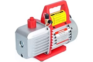 Kozyvacu Single-Stage HVAC Vacuum Pump, 4.5CFM - Ideal for AC Repair Tools, Car AC Vacuum Pump, AC Vacuum Pump Kit, and Recovery Machine HVAC - Also Known as Bomba de Vacio A/C (TA450)