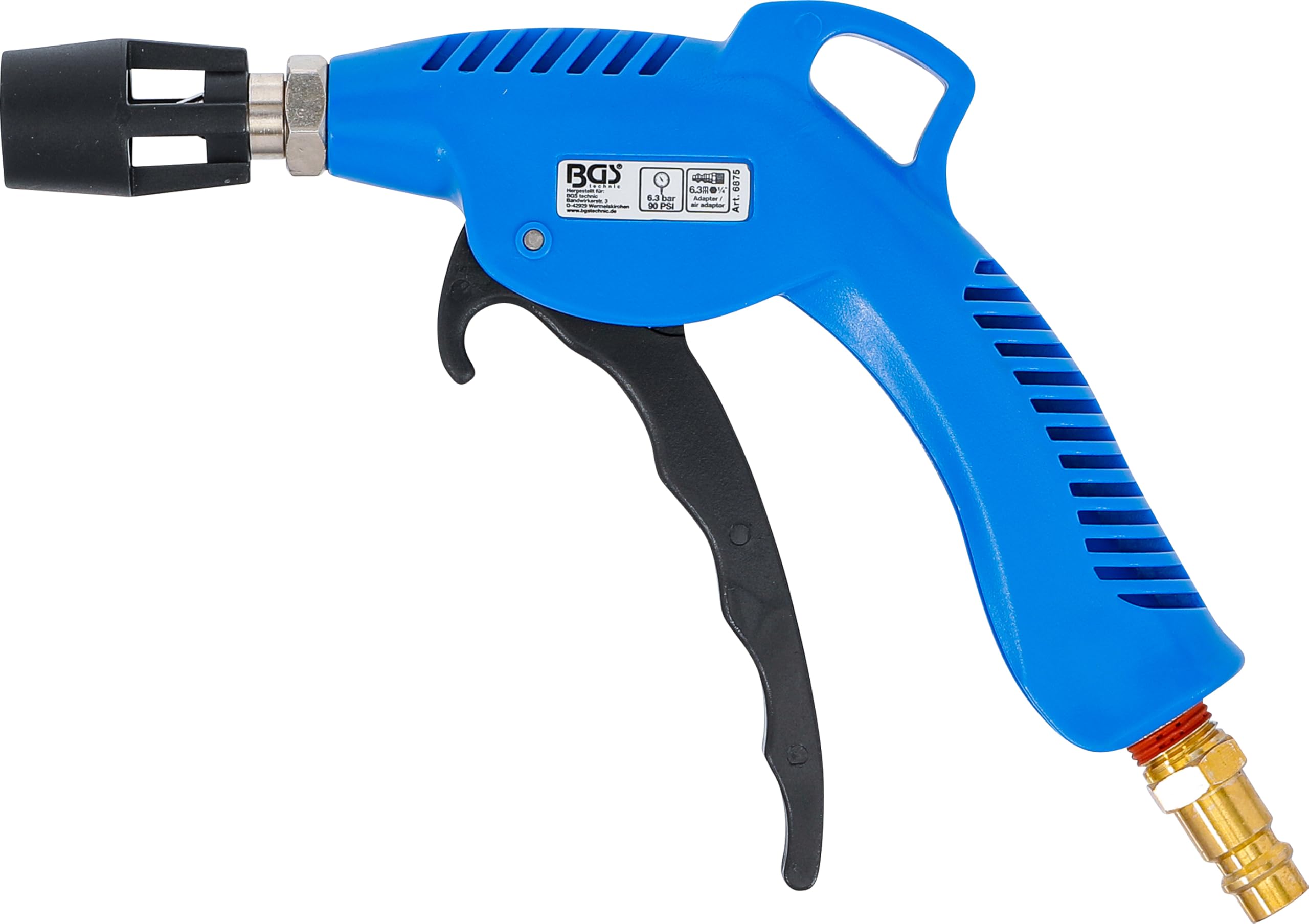 BGS 6875 | Druckluft-Ausblaspistole | mit Turbo Venturidüse 5