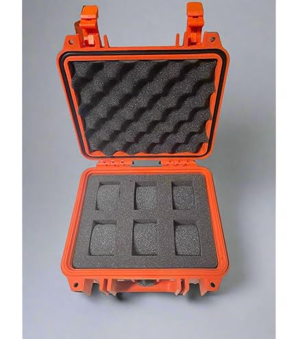 Amazon.com : Pelican 1200 Case With Foam (Orange) : Electronics