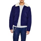 Forever 21 Men's Faux Shearling Collar Jacket