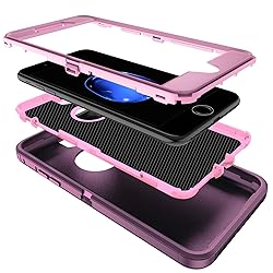Regsun for iPhone 8 Case,iPhone 7 Case,Built-in