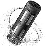 Coucur Bluetooth Speakers, Portable Speaker 5.0 with Loud Stereo Sound Wireless Waterproof IP5 Outdoor Speakers, 15H Playtime