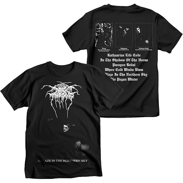 Amazon.com: Darkthrone Men's True Norwegian Black Metal T-Shirt
