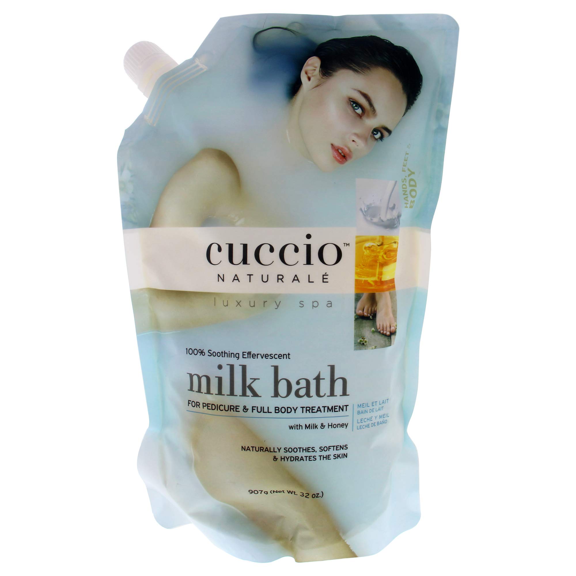 Cuccio Bath 907g (32oz) Yellow