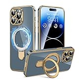 CAPRARO for iPhone 12 Pro Max Case with Magnetic