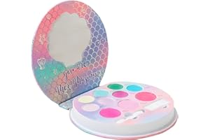 Lip Smacker Sparkle & Shine Eyeshadow Makeup Palette, Mermaid Palette Shimmer | Christmas Make Up Collection | Holiday Present | Gift for Girls