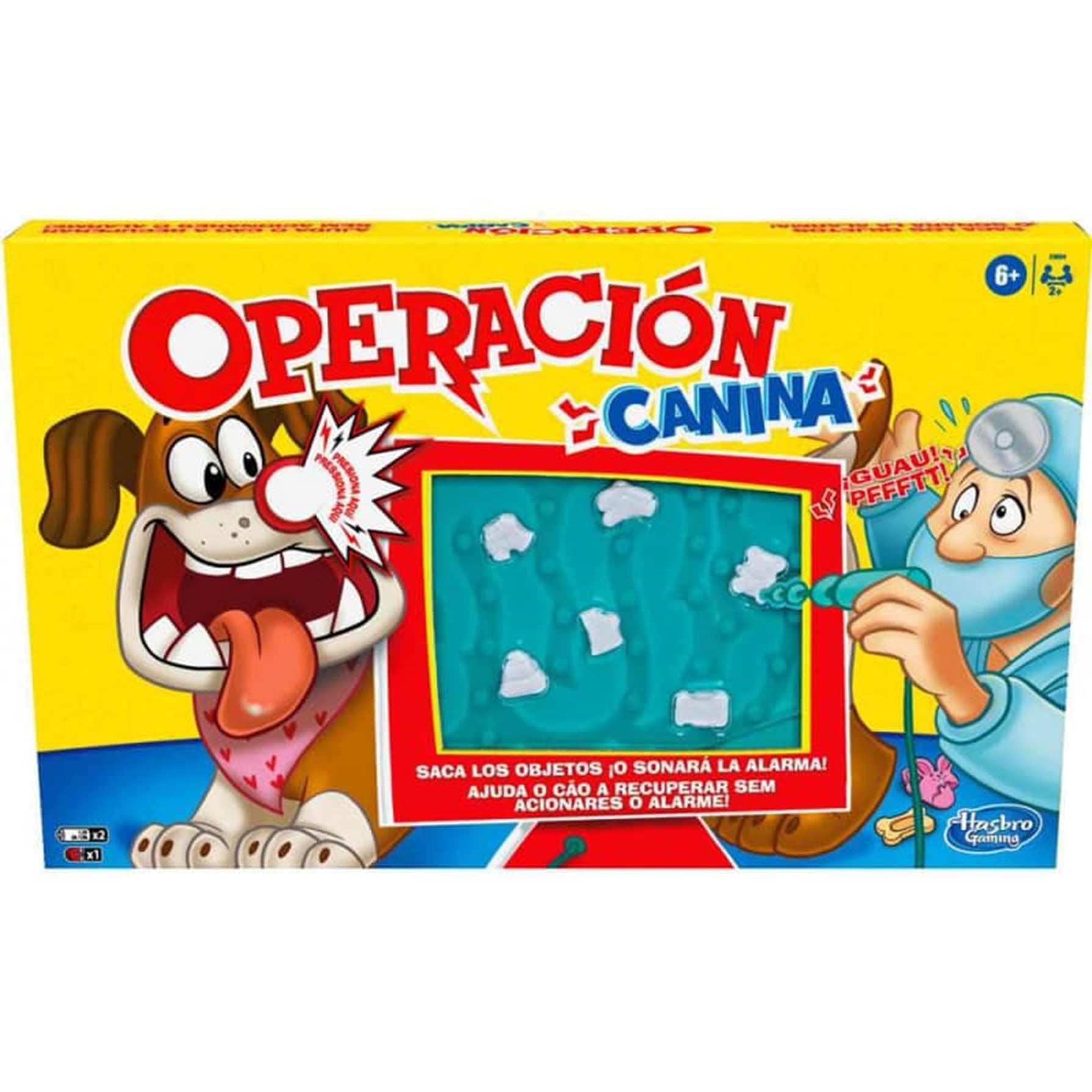 Hasbro Gaming E9694175 Operation Canine, Multi