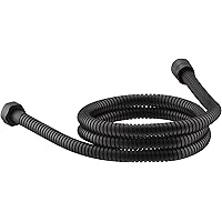 Tuyau Douche 1.5M Tuyau De Douche En Pvc Noir Mat Tuyau De Douche Salle