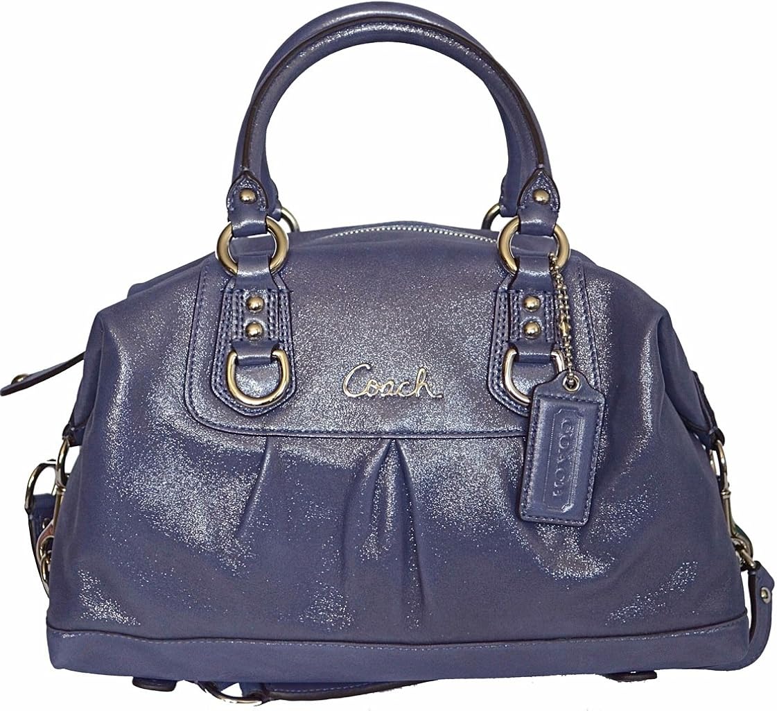 coach ashley leather satchel