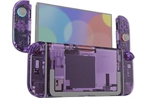 eXtremeRate DIY Replacement Shell Buttons for Nintendo Switch 2, Full Set Rear Back Plate Controller Housing with Button for 