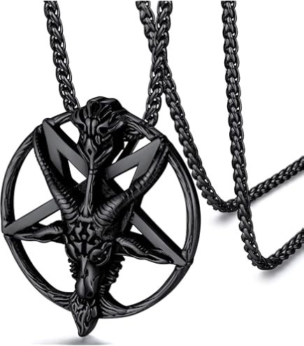 Amazon.com: Alchemy Gothic England - Baphomet & Pentagram Pendant