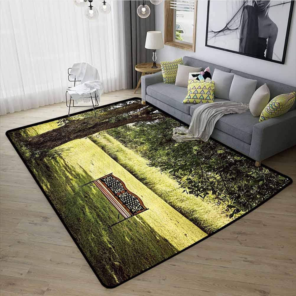 Alfombra para decoración del hogar, resistente y duradera, de goma