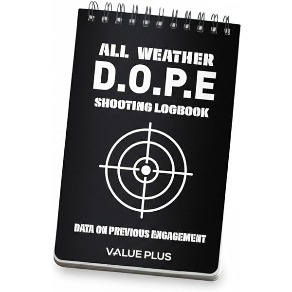 PRECISION RIFLE DATA BOOK: Shooter's journal for DOPE, Ballistics
