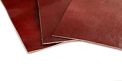 Full Grain Vegetable Tanned Tooling Leather Square