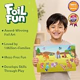 Skillmatics Foil Fun Animals Mega Pack - No Mess Art for Kids 150+ Sheets view 2