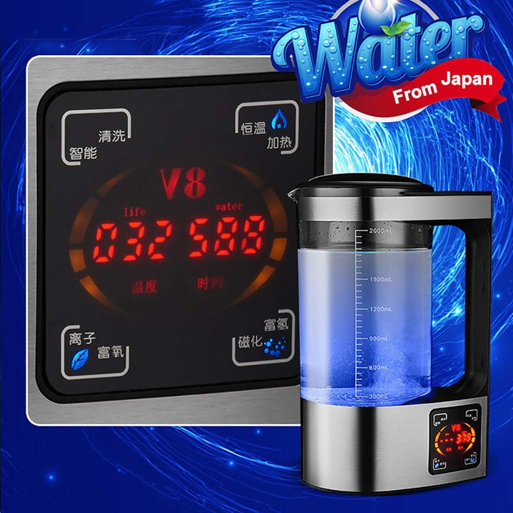 TOX Hydrogen-Rich Water Machine,Alkaline Lonizer Hydrogen Water Maker,2000ML,4 MOD-Ion Oxygen-Hydrogen-Rich Magnetization-Constant Temperature- Intelligent Cleaning