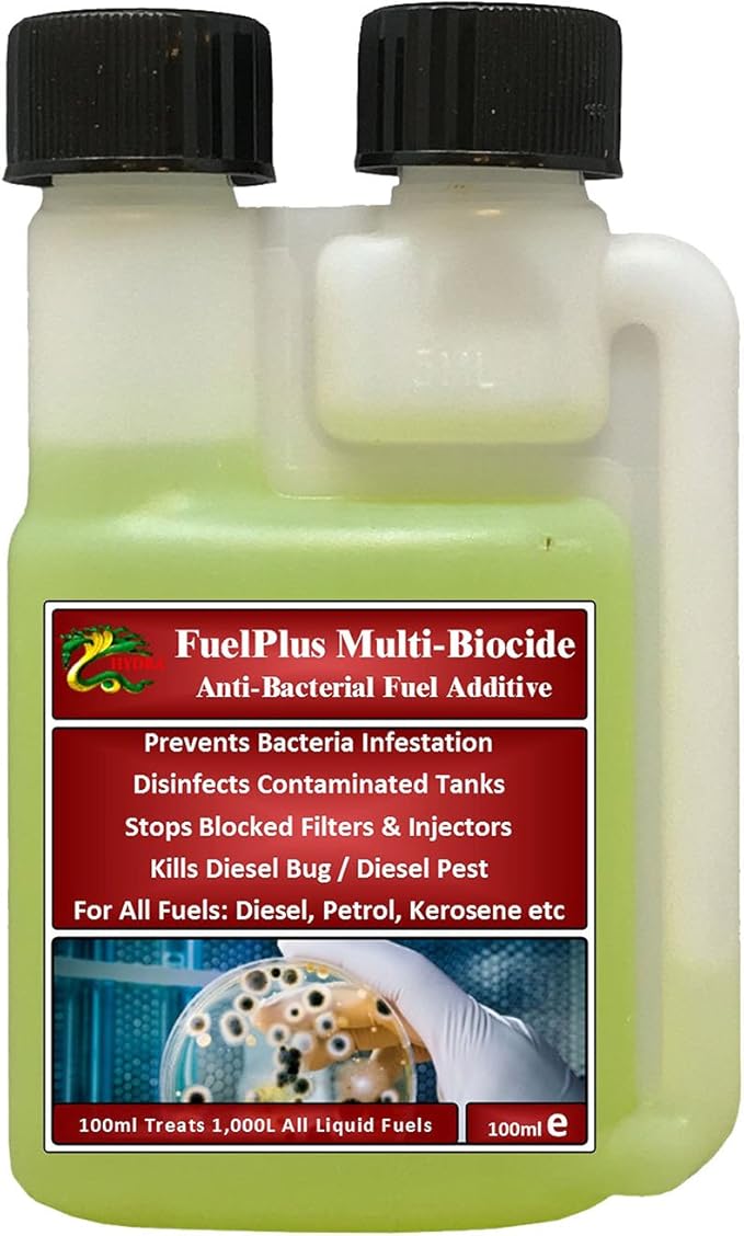 HYDRA FUELPLUS MULTI BIOCIDE 100ml treats UpTo 1000 litres +Marine