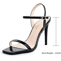 Elisabet Tang Women's High Heeled Sandals 4 Inch
