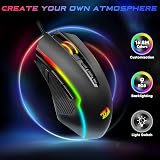 Redragon M910-K Gaming Mouse 8000 DPI 9 Programmable Buttons RGB view 4