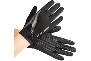 YHT Workout Gloves, Full Palm Protection & Extra Grip, Gym Fishing Fencing Gloves for Weight Lifting, Training, Fitness, Exercise (Men & Women)