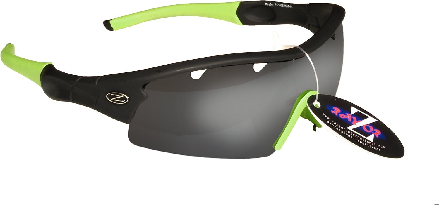 RayZor Ski Snowboarding Sunglasses 100 UV400 Protection, Ventilated