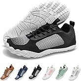 Hiking Cloud-Like Barefoot Shoes Women Men Footwear,Minimalist Trail Running Shoe for Women,Wide Toe Box Zero Drop Slight Arch-Support Breathable Walking Shoes,Non-Slip Flexible Gym Workout Shoes