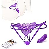 Zopokeng Vibrating Panties Women Sex Toys - App Control Wearable Vibrator | 10 Vibration Modes, Elastic Strap, Clitoral Stimulator, Quiet, Hands-free, Body-safe Silicone, Waterproof, Couples Sex Toy
