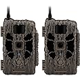 Stealth Cam Deceptor MAX Dual Sim 40MP Photo & 1440P QHD Video No-Glo LED Hunting Cellular Trail Camera, Available on AT&T & Verizon - 2 Pack