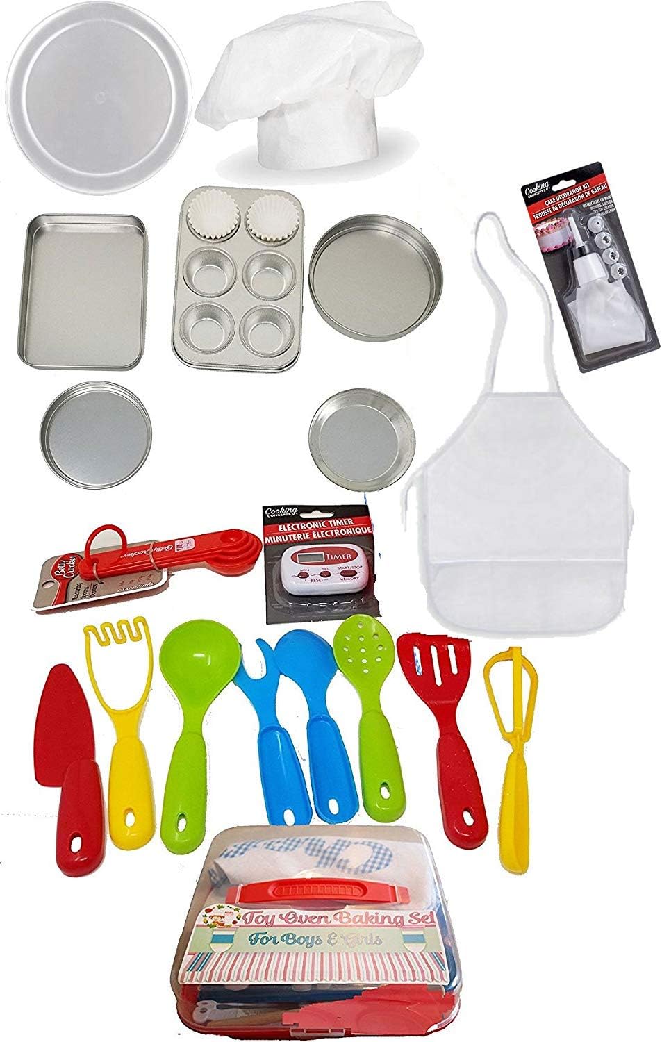 Kids Cooking Easy Oven Set Ultimate Kit Baking Pieces Will fit Easy Bake Toy Baking Ovens