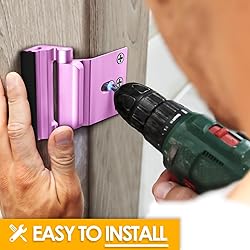 Home Security Door Reinforcement Lock: Metal Door