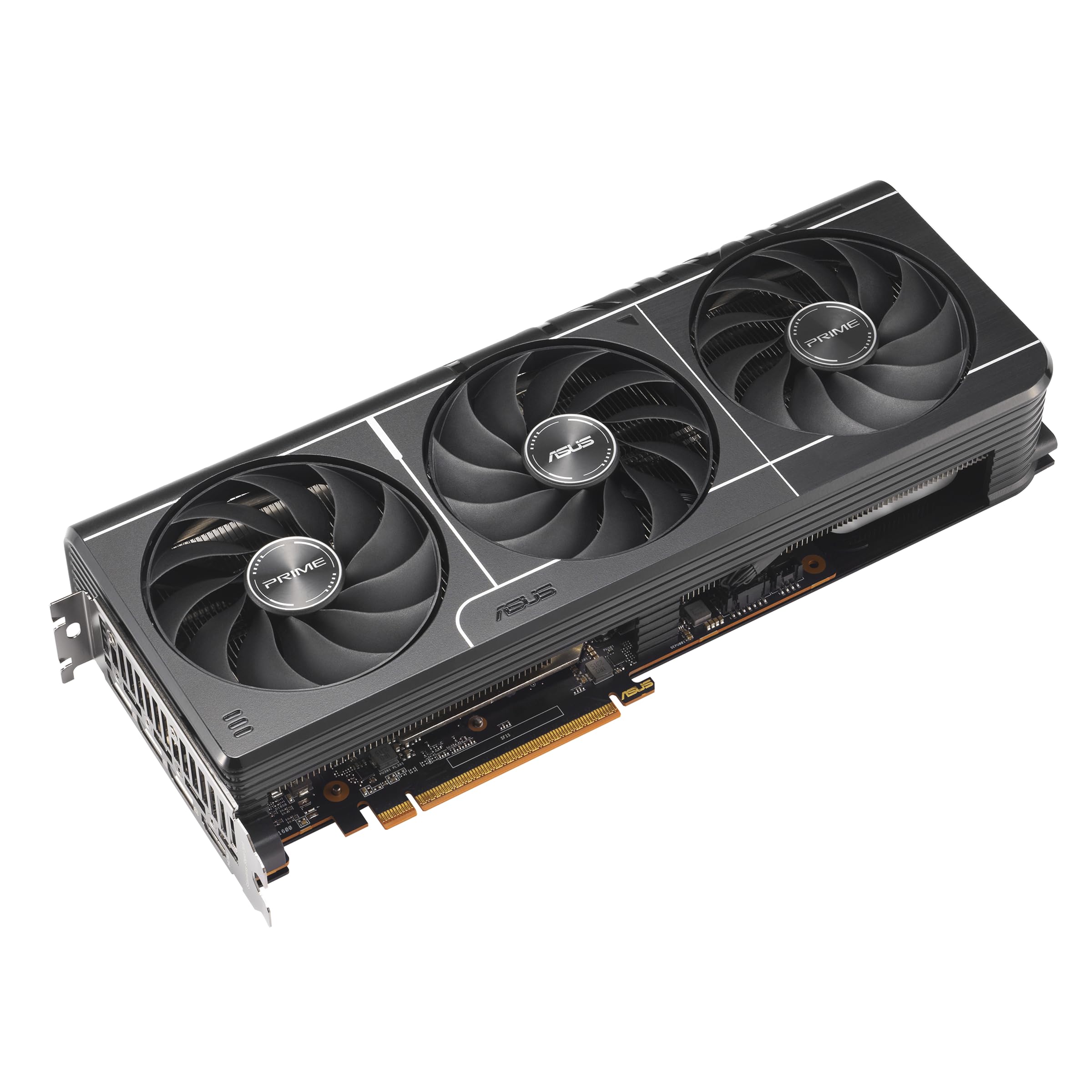 ASUS Prime Radeon™ RX 9070 XT OC Edition Graphics Card (PCIe 5.0, HDMI/DP 2.1, 2.5-Slot Design, axial-tech Fans, Dual Ball Fan Bearings, Dual BIOS, GPU Guard)