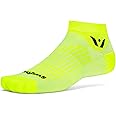 Swiftwick ASPIRE ONE Running & Cycling Socks, Breathable, Compression Fit