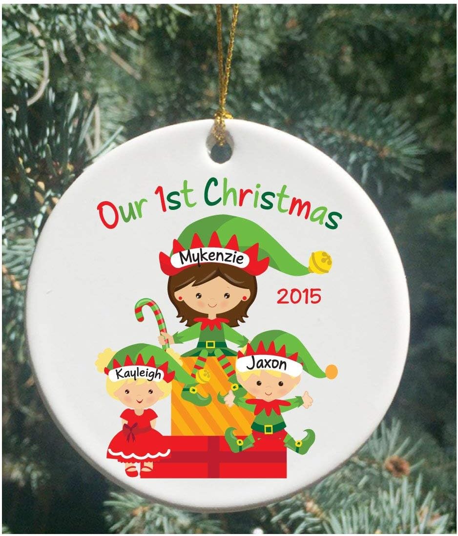 personalized christmas ornaments for kids
