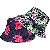 Hat Reversible Fisherman Hats Double Sided Wearing for Women Men Boys Girls