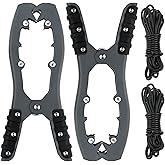 Mgoodoo 2PCS Kayak Brush Gripper with 16ft Paracord, Stainless Steel Anchor Grip, Kayak Canoe Equipment Accessories for Fishing Boating Camping