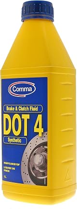 Comma BF41L 1L DOT 4 Brake and Clutch Fluid Grey view 3
