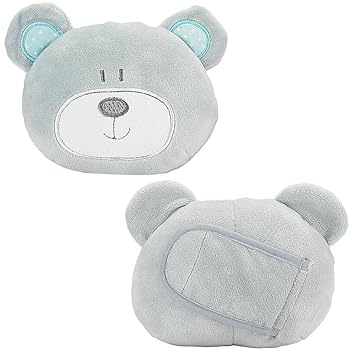 Amazon Com Babies R Us Gray B Is For Bear Neck Cushions 2 Pack