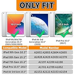 RTOBX iPad 10.2 & 10.5 Case for Kids, iPad