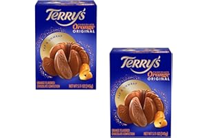 Terry's Milk Chocolate Oranges Large, Delicious Tasting Chocolate - Stocking Stuffer and Party Favors - Great for Sharing with Friends and Family