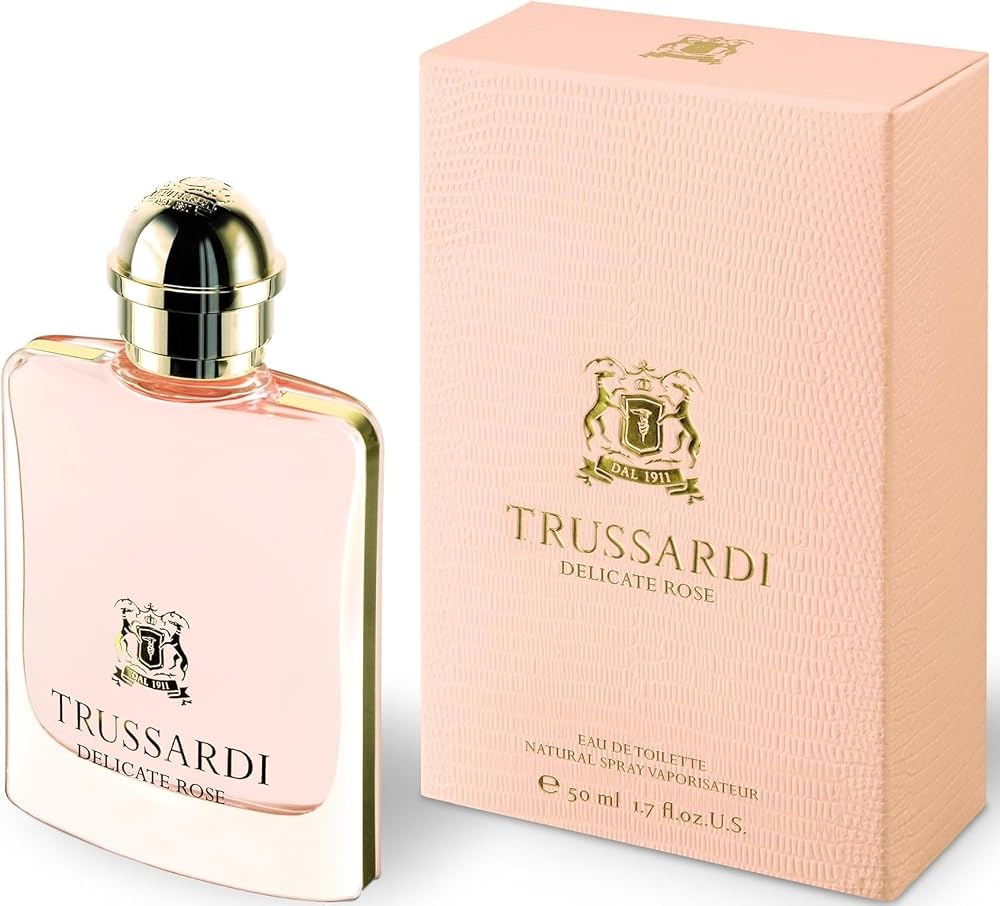 Trussardi Delicate Rose Eau de Toilette Spray 50ml Women's Fragrance