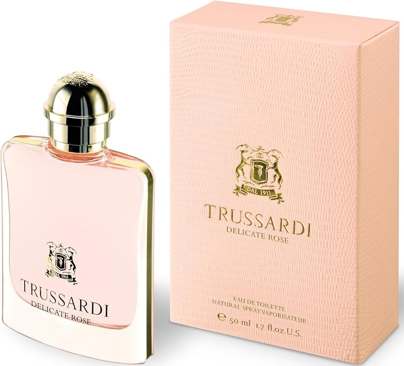 Trussardi Delicate Rose Eau de Toilette Spray 50ml Women's Fragrance