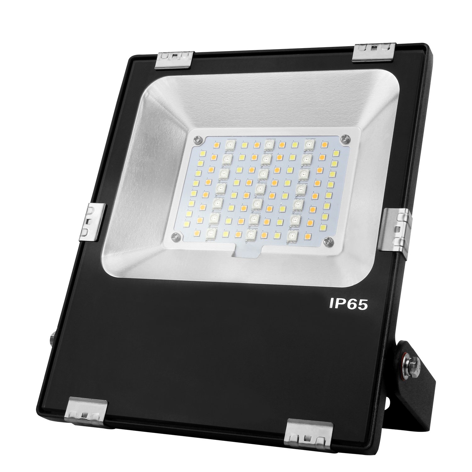 lighteu®, Milight Miboxer RGBCCT 30W Garden Light Multi-Color Change and Color Temperature Adjustable WiFi LED Garden Lawn Light IP65 Waterproof Flood Light,futt03 — image 1