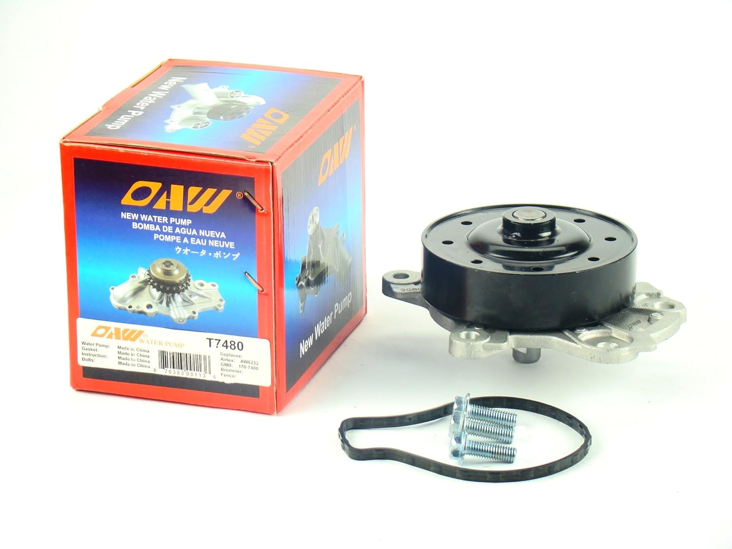 Amazon.com: OAW T7480 Engine Water Pump for 09-14 Toyota Corolla Matrix, 08-14 Scion XD & 09-10 Pontiac Vibe 1.8L: Automotive