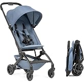 Joolz Dot Ultra Lightweight Travel Stroller &ndash; Compact Fold, Airplane Compatible, 5-Point Harness, UPF 50+ Canopy &ndash; Easy to Carry City &amp; Travel Stroller - Lagoon Blue