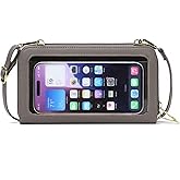GOIACII Small Crossbody Cell Phone Bag for Women, Mini Shoulder Handbag Purse Wallet with Credit Card Slots