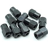 TEMO 10p Durable Collet Nut #4485 Replacement for Dremel &amp;Other Rotary tool | Sturdy Metal Material | Ideal For Light-Duty Accessories Including Drill Bit, Sanding Drum, Polishing Wheel, Wire Brush
