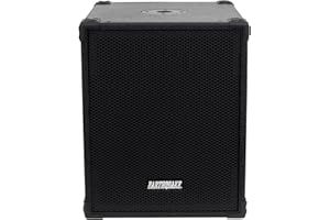 Earthquake Sound DJ-Quake P12 12-inch 1000-Watt Passive Subwoofer, Black