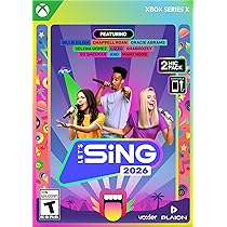 Amazon.com: Let's Sing 2026 + 2 Mics - Xbox Series X : Plaion