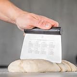KitchenAid Stainless Steel All-Purpose Scraper and Dough Cutter Black view 3