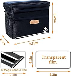 MeiMeSu Bike Handlebar Bag Waterproof Bike Basket